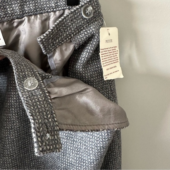 Pendleton Vintage Deadstock NWT 100% Virgin Wool Lined Skirt Women’s Petite 14 - Picture 11 of 13